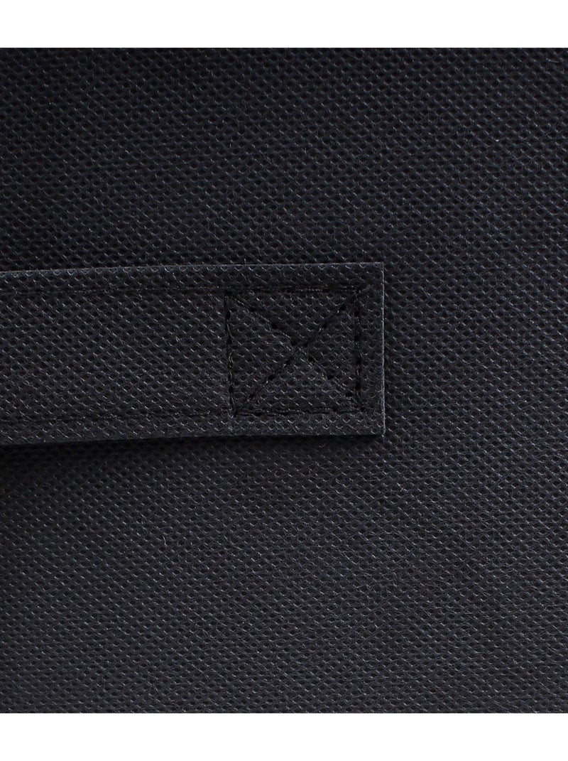 Cube De Rangement Intissé 28x28cm - Lot De 2 Noir - Kiabi