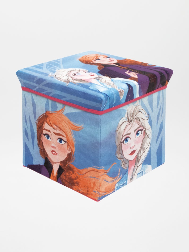 Cube de rangement 'La Reine des Neiges' Blanc - Kiabi