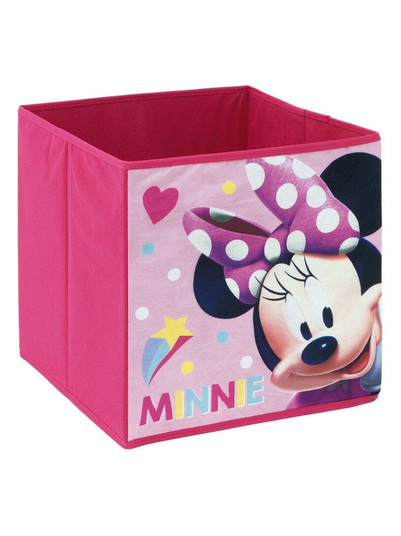 Cube de Rangement Minnie Disney Rose - Kiabi