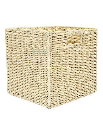 Cube de rangement NATURAL BRAID