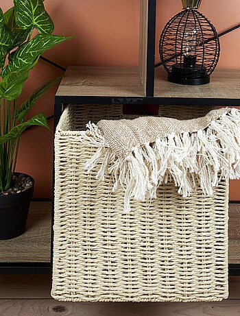 Cube de rangement NATURAL BRAID
