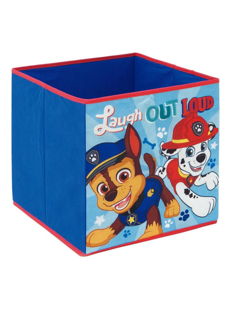 Cube de Rangement Pat Patrouille - 31x31x31 cm Multicolore - Kiabi