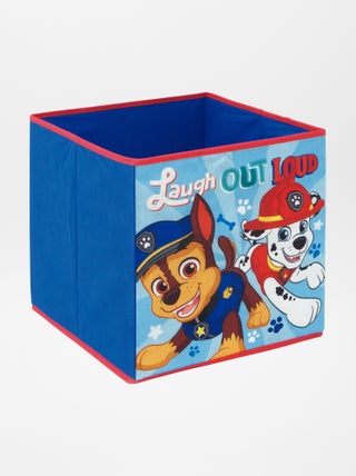 Cube de rangement 'Pat Patrouille'