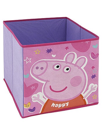 Cube de Rangement Peppa Pig - 31x31x31 cm