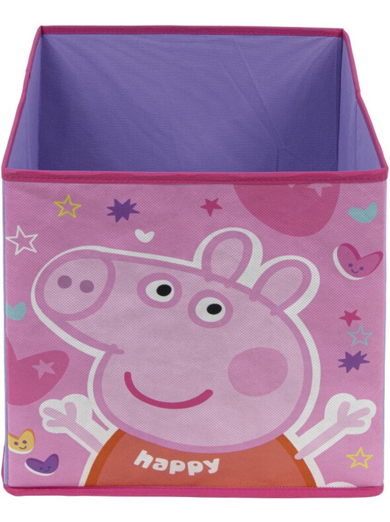 Cube de Rangement Peppa Pig - 31x31x31 cm Rose - Kiabi
