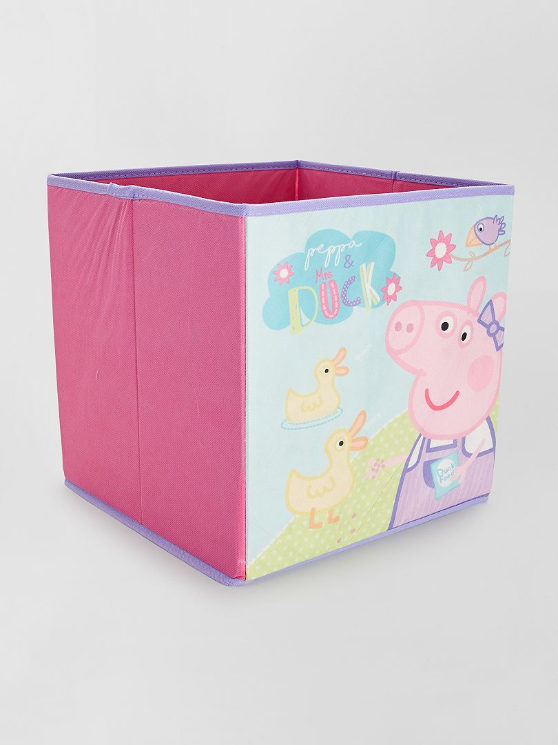 Cube de rangement 'Peppa pig' rose - Kiabi