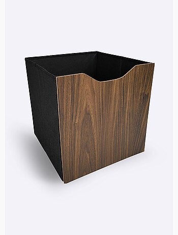 Cube de rangement pliable effet matière - AFIBEL