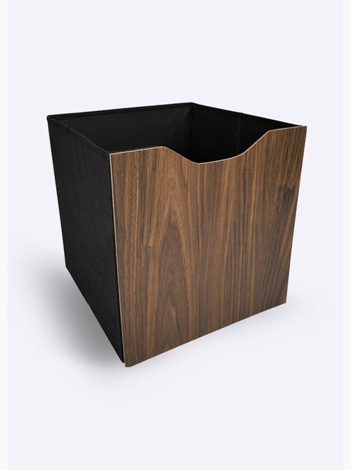 Cube de rangement pliable effet matière - AFIBEL - Kiabi Cube de rangement pliable effet matière - AFIBEL - Kiabi
