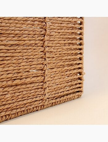 Cube de rangement pliable en corde 31cm