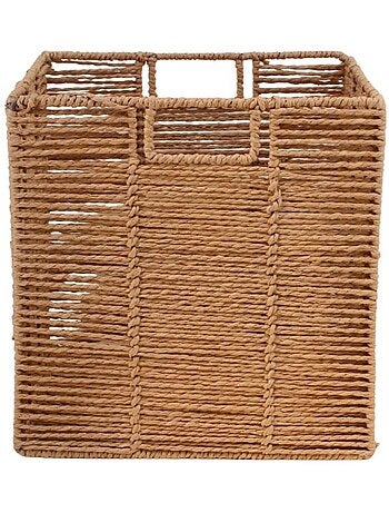 Cube de rangement pliable en corde 31cm