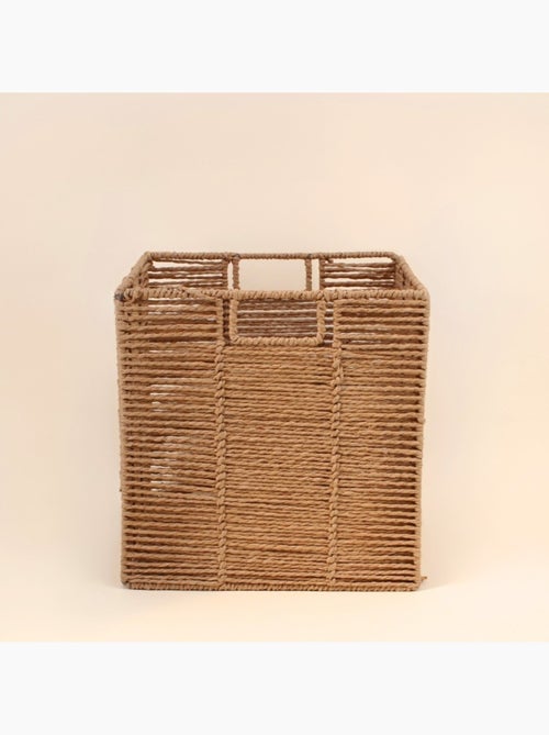 Cube de rangement pliable en corde 31cm - Kiabi
