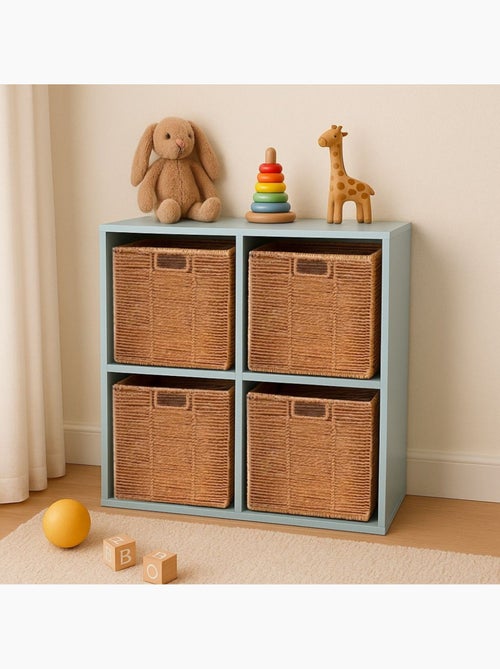 Cube de rangement pliable en corde 31cm - Kiabi