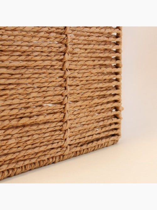 Cube de rangement pliable en corde 31cm - Kiabi