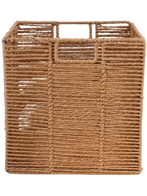 Cube de rangement pliable en corde 31cm - Kiabi