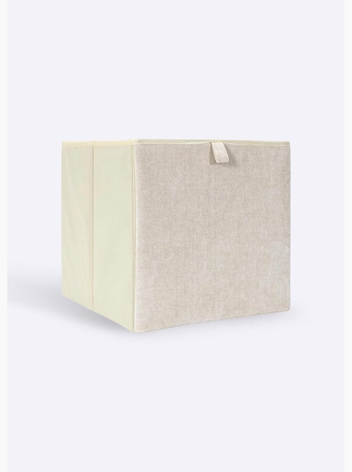 Cube de rangement pliable en tissu - afibel - Kiabi Cube de rangement pliable en tissu - afibel - Kiabi