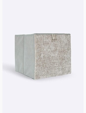 Cube de rangement pliable en tissu - AFIBEL