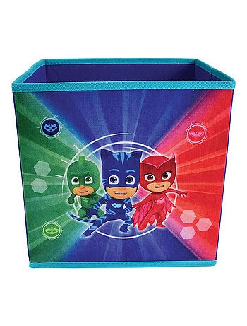 Cube de rangement Pyjamasques avec 2 poignées