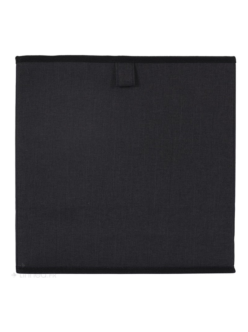 Cube de rangement SIMPLY 27L Noir Noir - Kiabi