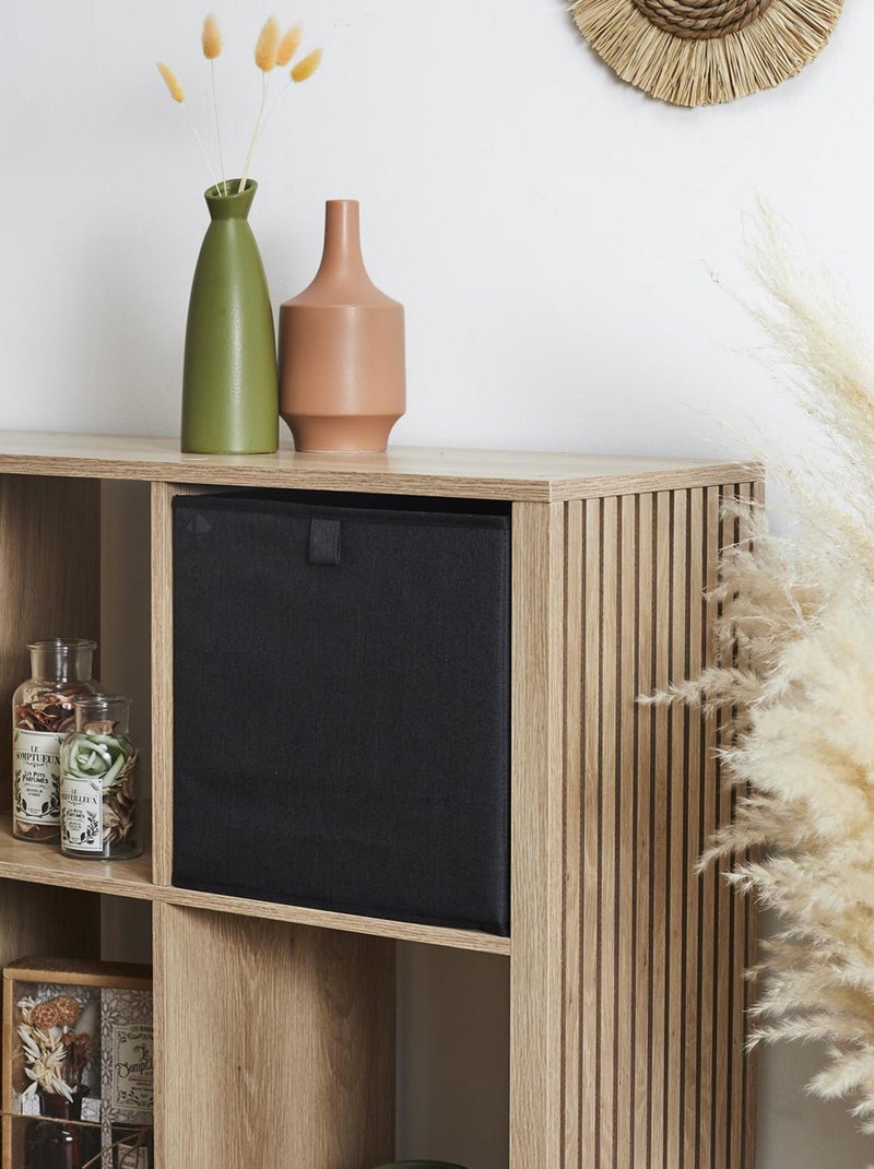 Cube de rangement SIMPLY 27L Noir Noir - Kiabi