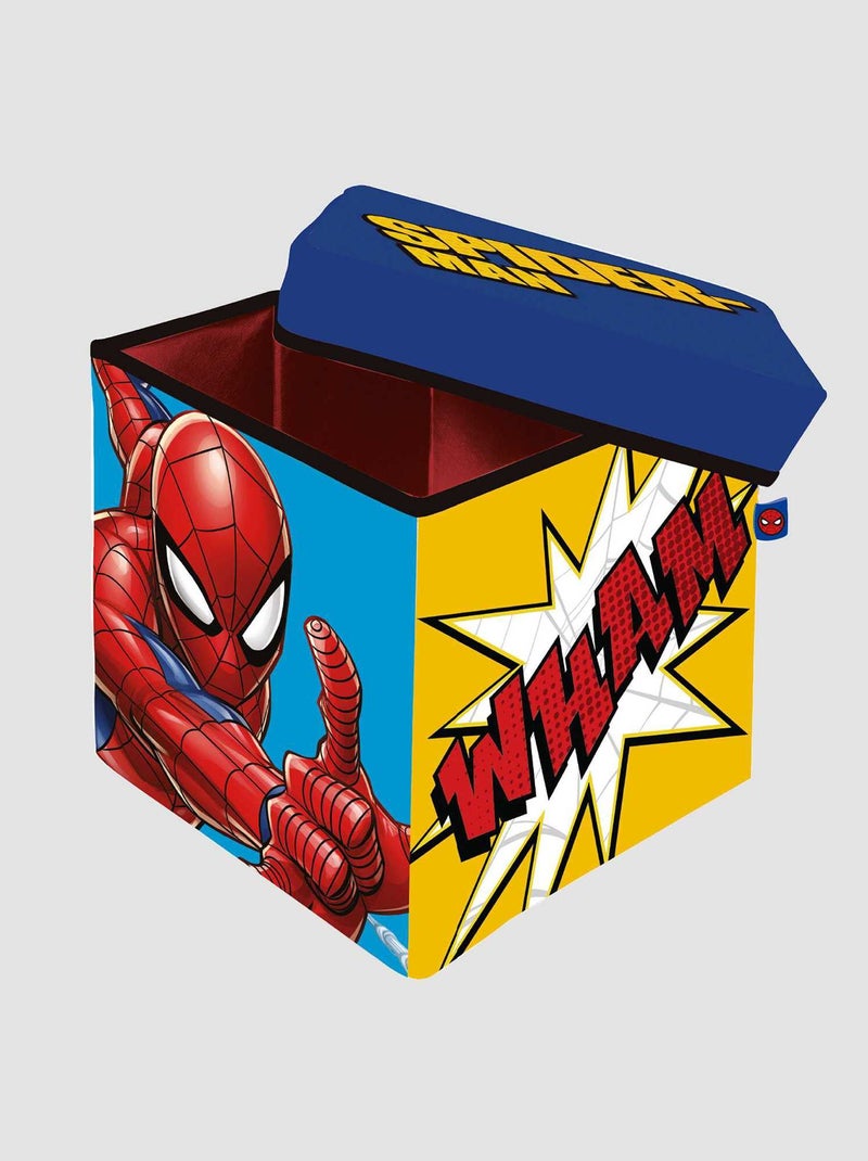 Cube de rangement 'Spiderman' Rouge - Kiabi