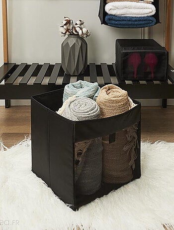 Cube de rangement transparent pliable