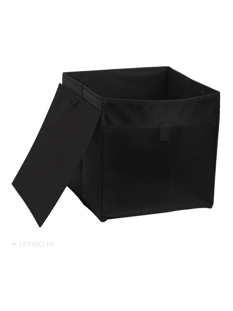 Cube de rangement transparent pliable Noir Noir - Kiabi