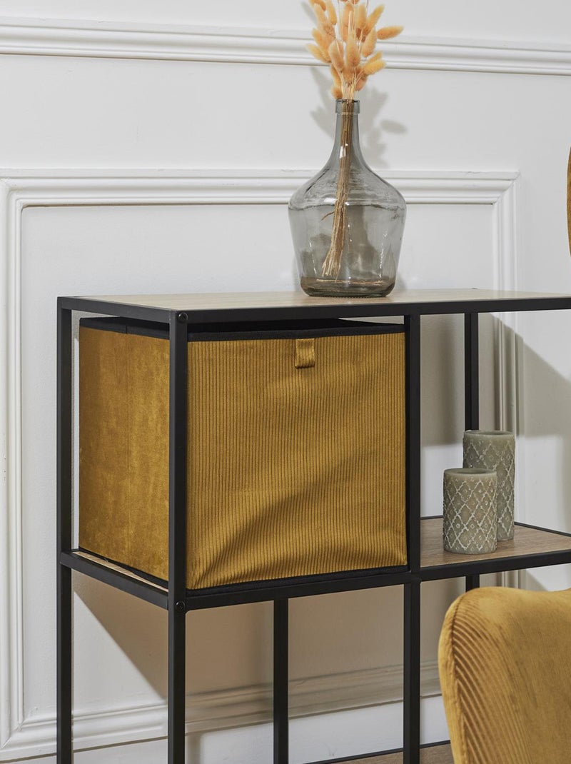 Cube de rangement VITALY Jaune - Kiabi