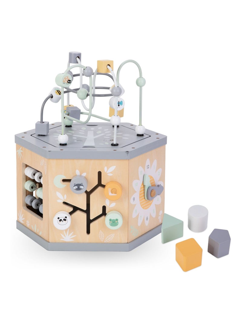 Cube Éducatif Multifonction Bébé , Apprend Formes Couleurs, Compter N/A - Kiabi