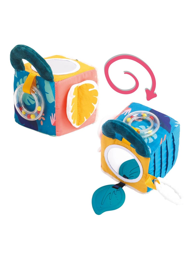 Cube En Tissus - Ludi Multicolore - Kiabi