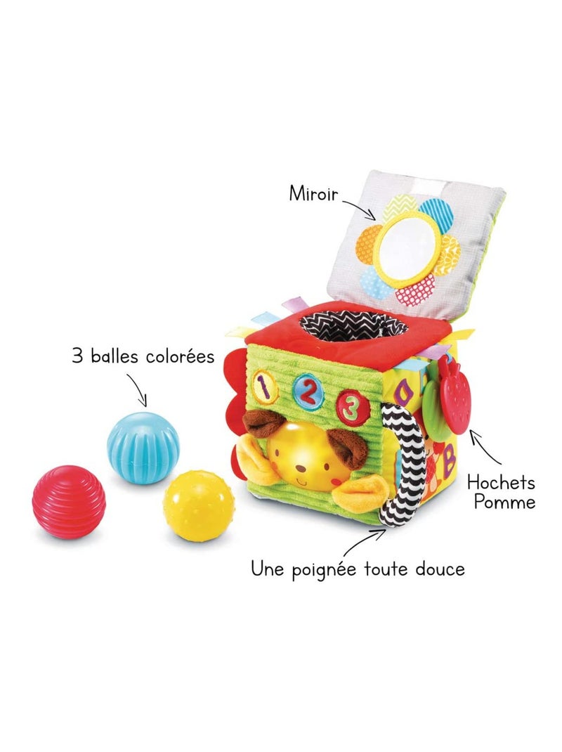Cube Intéractif D'éveil Sensoriel - Vtech Multicolore - Kiabi