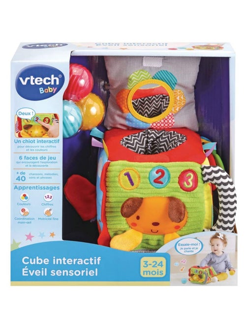 Cube Intéractif D'éveil Sensoriel - Vtech - Kiabi
