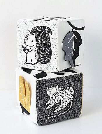 Cube sensoriel Jungle
