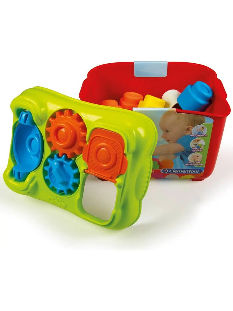 Cube souple Baby Clemmy : Panier d'activités Clemmy Multicolore - Kiabi