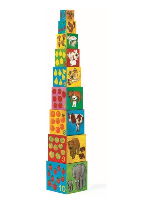 Cubes à empiler Mes Amis - Kiabi