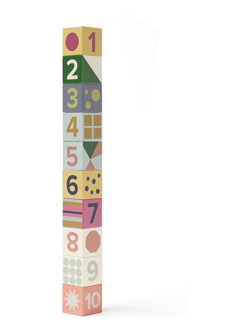 Cubes bois 10 pcs Edvin en coton - Kiabi