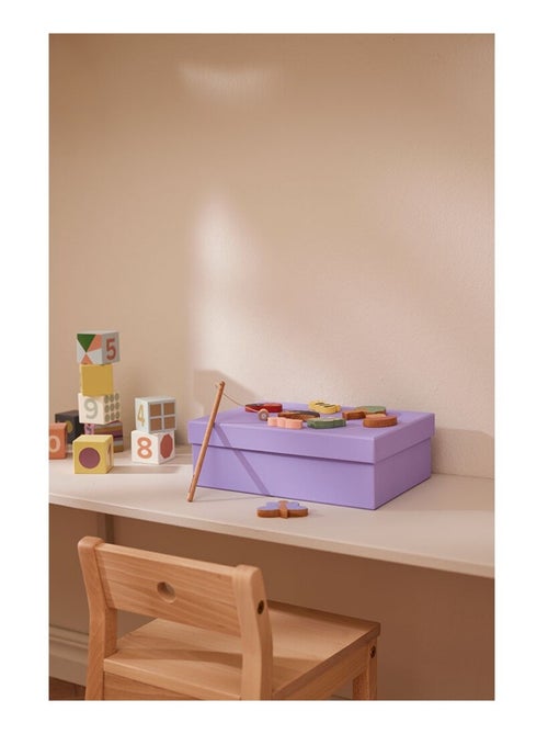 Cubes bois 10 pcs Edvin en coton - Kiabi