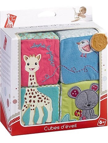 cubes de bain et d'éveil Sophie la girafe Vulli