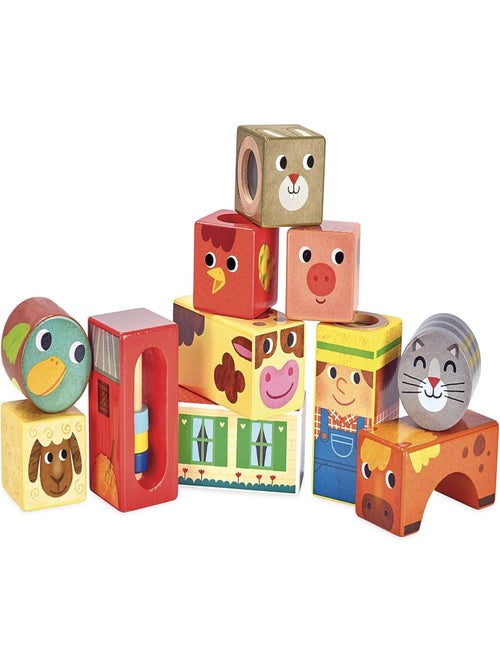 Cubes sonores de la ferme - Kiabi