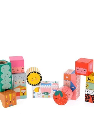 Cubes sonores en bois : Suzy Ultman