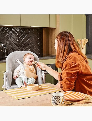 Cuillere de dentition beige 'Babymoov'