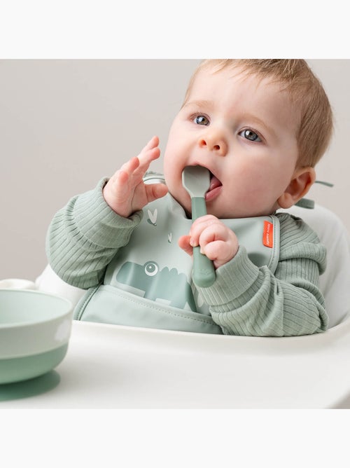 Cuillère pour bébé Foodie easy-grip 3-pack - Sand - Kiabi