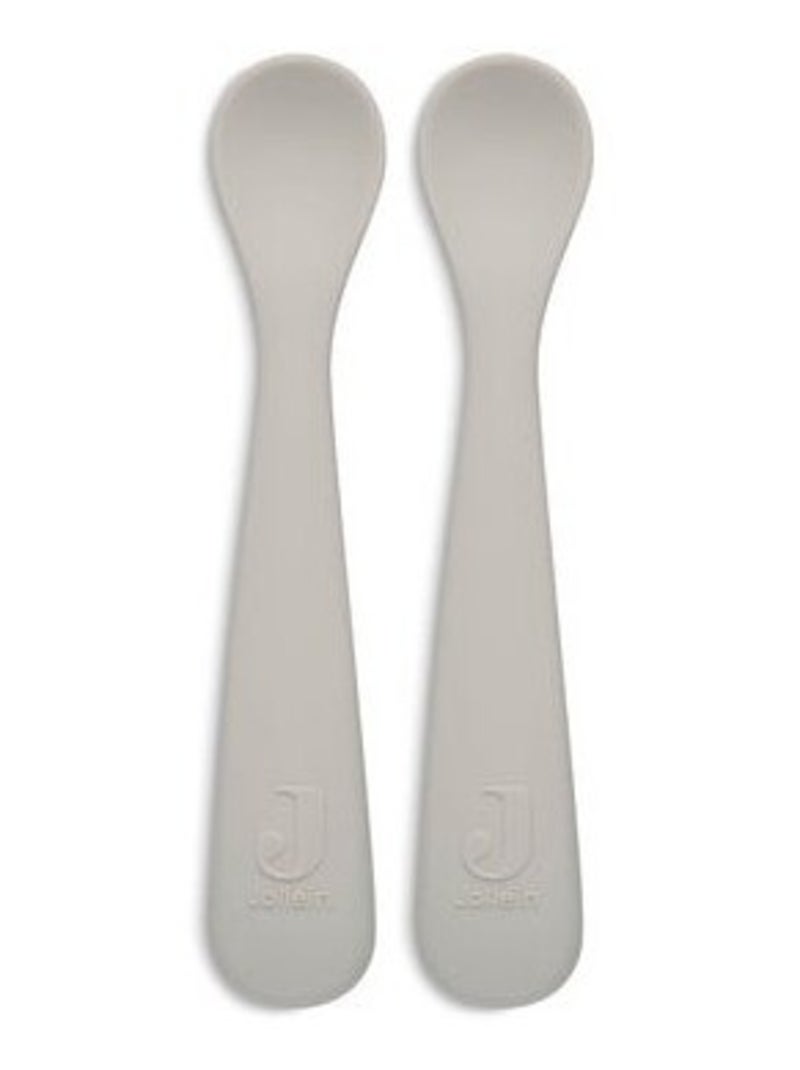 Cuillère souple silicone (2pcs) Beige - Kiabi