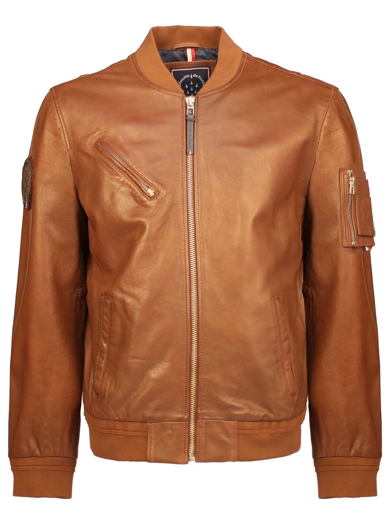 Cuir Cognac Gun Paloma Redskins Marron - Kiabi