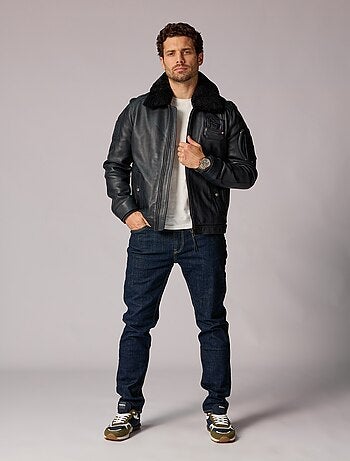 Cuir Collector Foncé Jet French Atlas Redskins