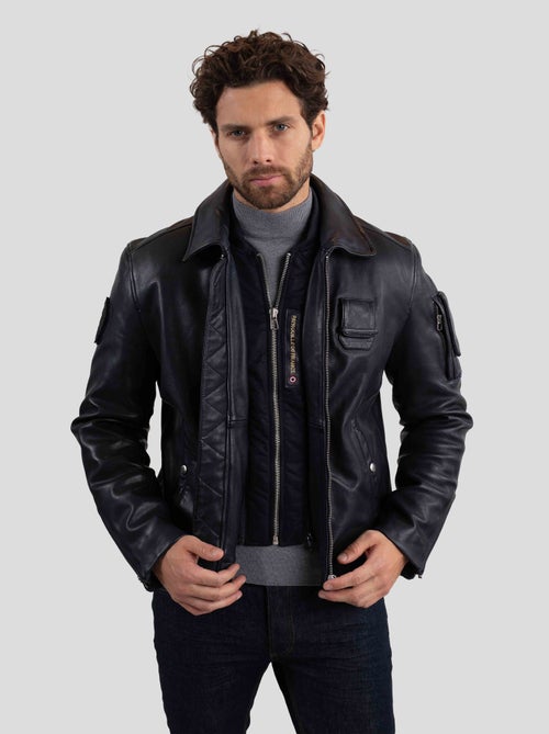 Cuir  Jaegger Alpha Redskins - Kiabi