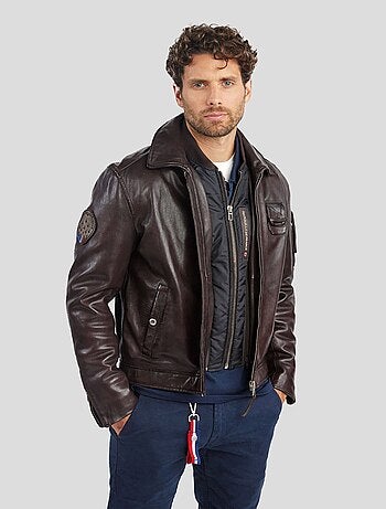 Cuir Jaegger Alpha Redskins