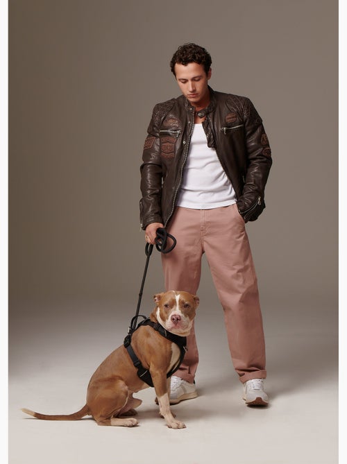 Cuir /marron Nitro Barcelona Redskins - Kiabi