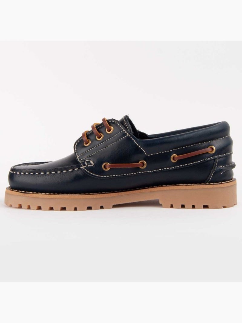 CUIR NATUREL Bleu - Kiabi