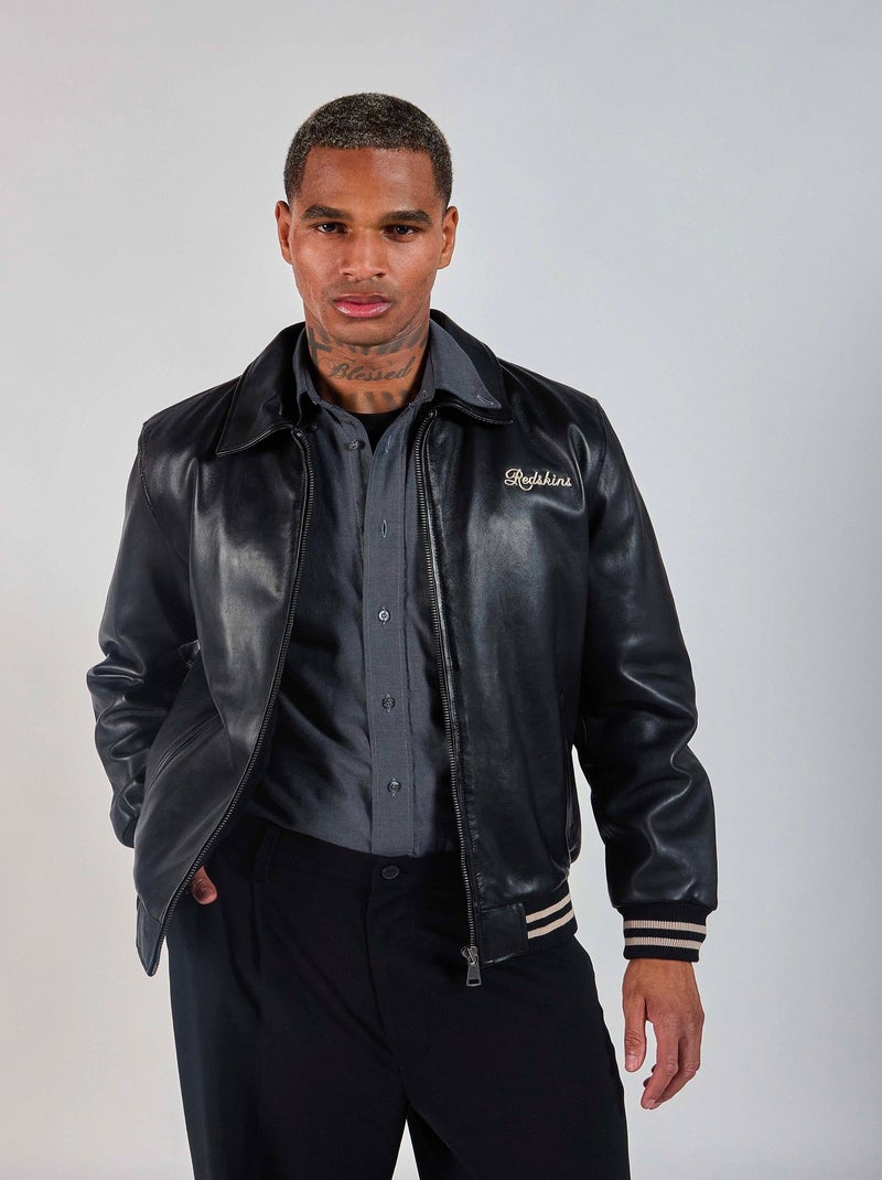 Cuir Noir Spark Vegas Redskins Noir - Kiabi