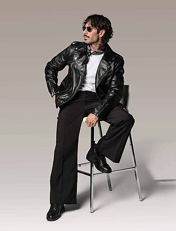 Cuir Rock Holster Redskins